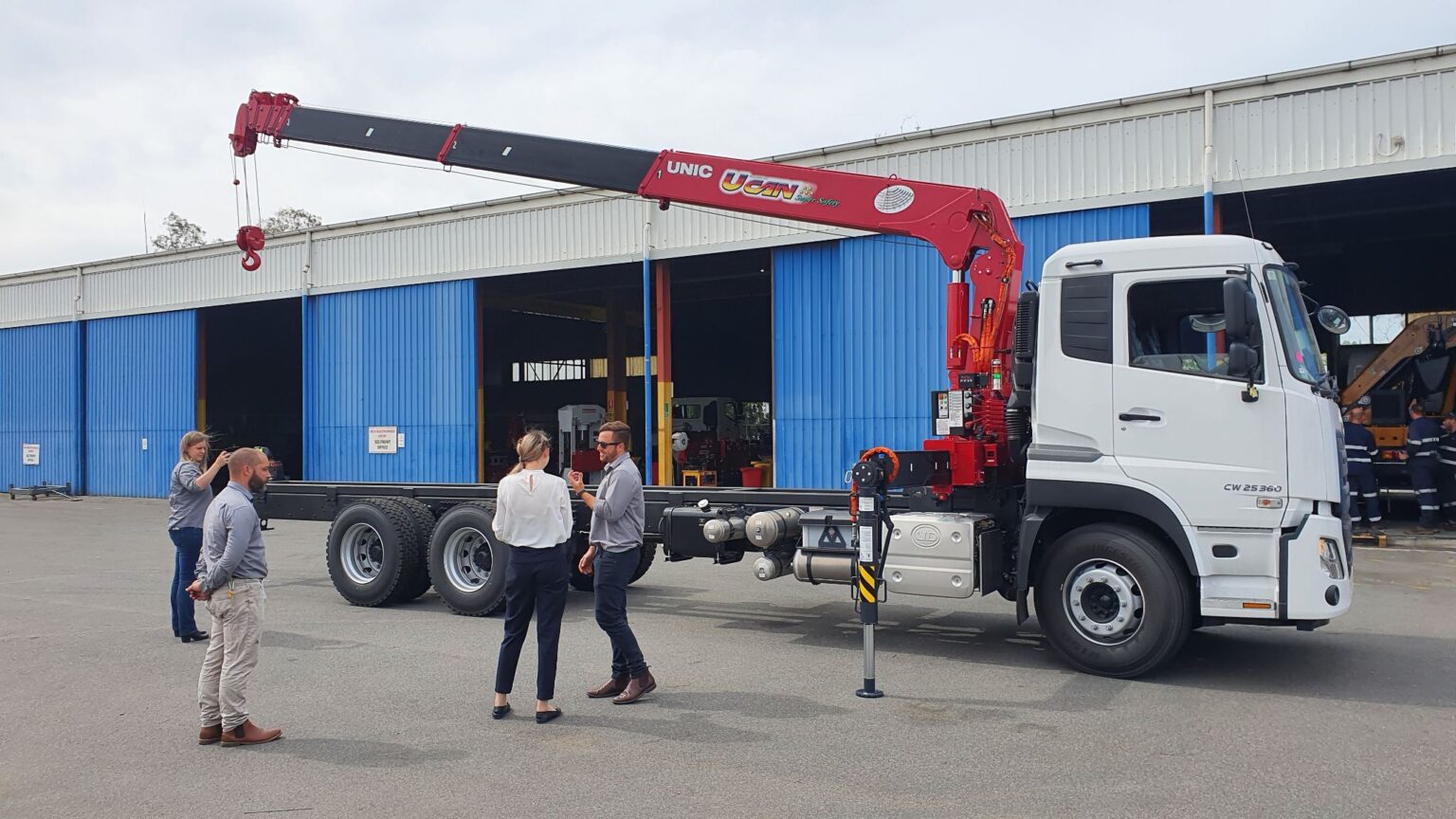 UNIC visit Maxilift Australia | Maxilift